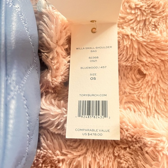 PRICE Drop!🌟 New Authentic Tory Burch Willa Small Shoulder Bag Elegant & Chic💙 - Picture 4 of 7